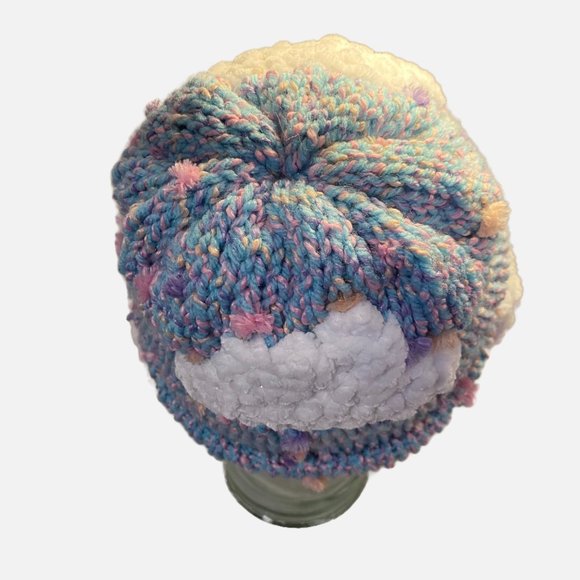 Plasma Beamz Hand Knitted Head in the Clouds Beanie main image 8